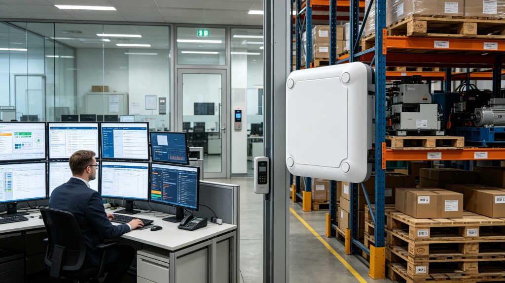 Cykeo RFID security system showing protected tag data management and access control
