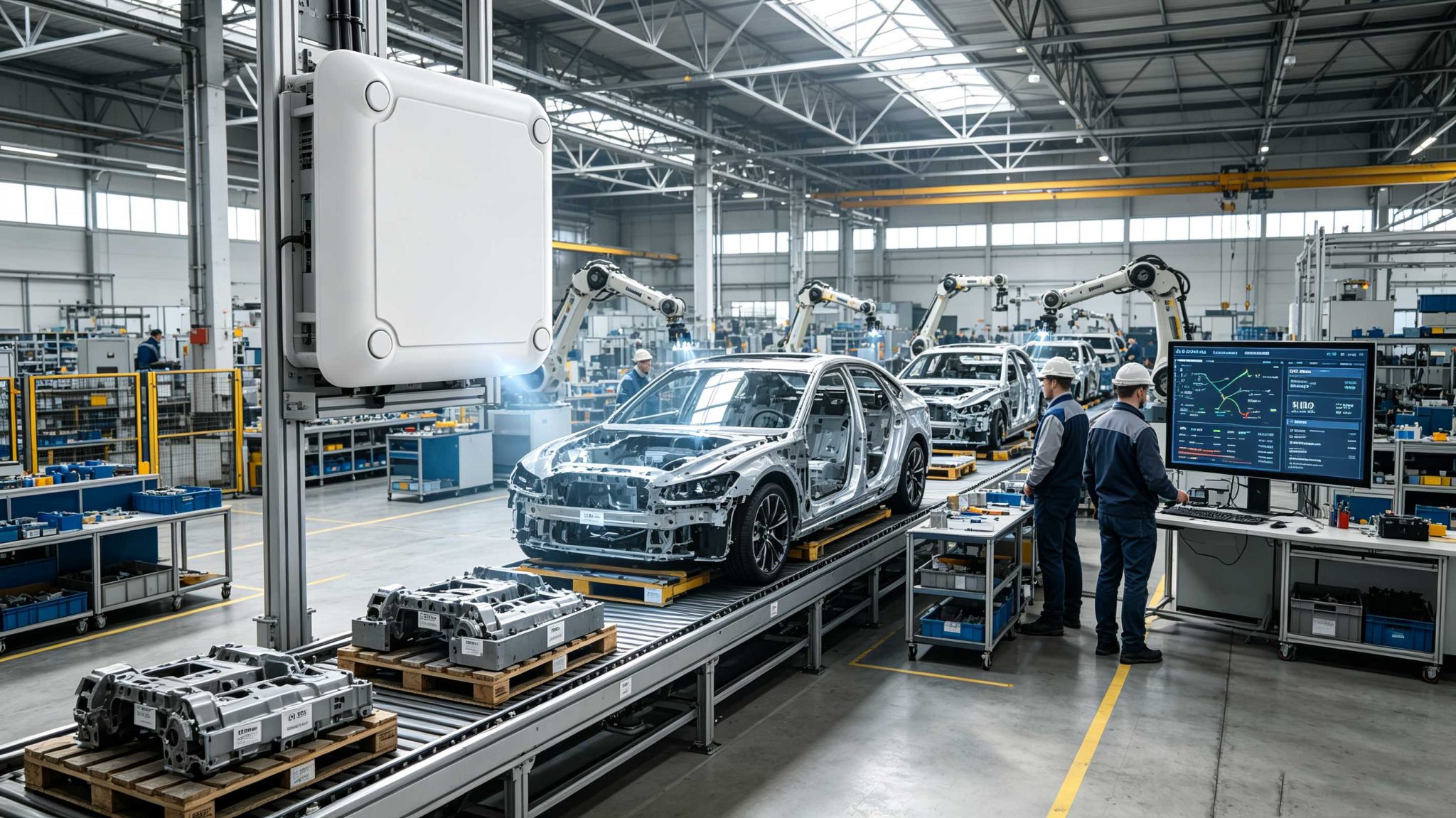 How is RFID used in manufacturing - Smart Factory Guide | Cykeo