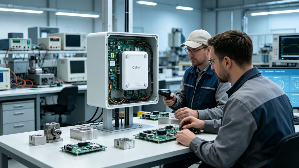 RFID Receiver: Advanced Signal Receiving Technology for Accurate RFID Identification and Data Management 3 Cykeo RFID receiver module integrated into industrial equipment