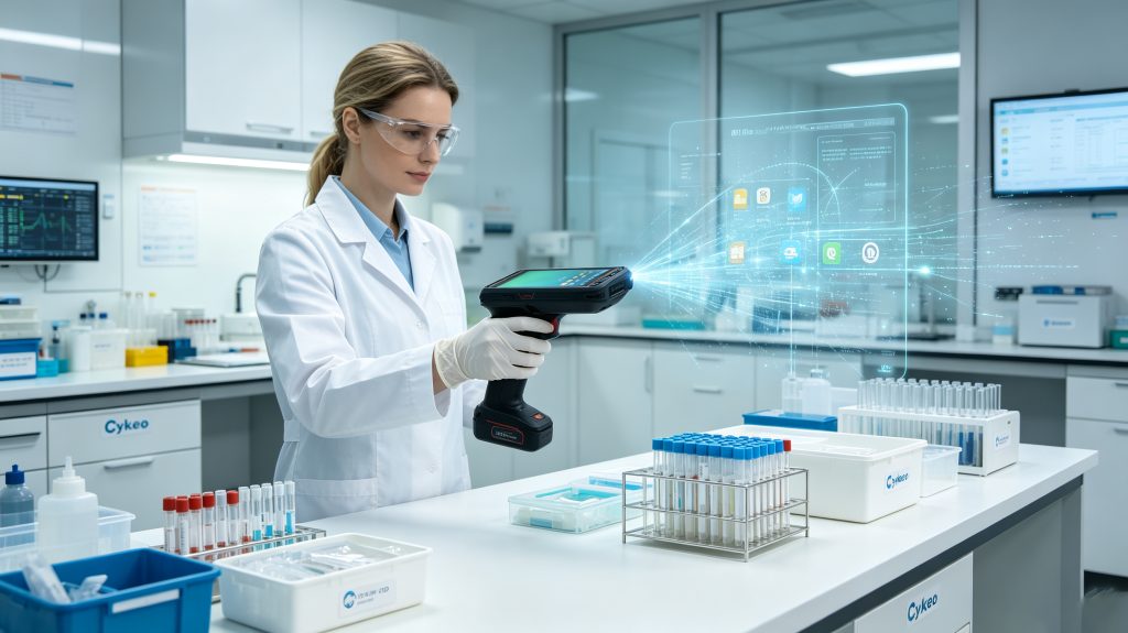 Disposable RFID Tags: Reliable Temporary Identification for Modern Tracking Systems 2 Disposable RFID tags used by healthcare professionals for sample tracking