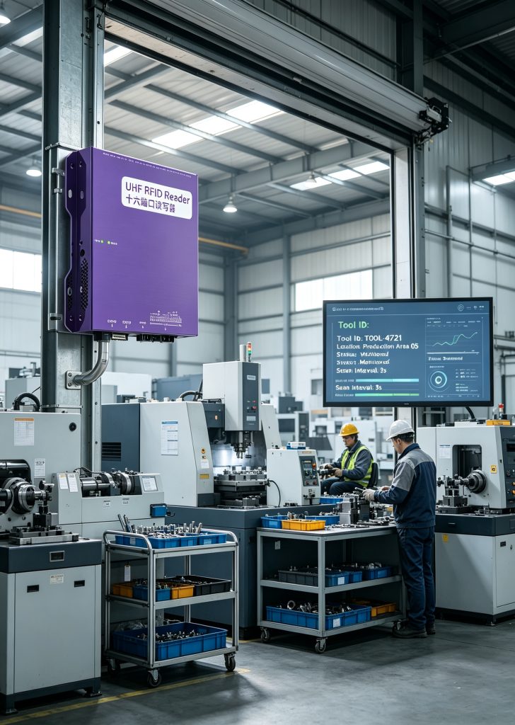 RFID Enabled Asset Tracking: How Businesses Gain Real-Time Visibility of Critical Assets 1 Cykeo RFID enabled asset tracking solution monitoring industrial equipment