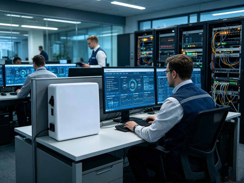 Cykeo RFID reading system connected with enterprise software dashboard