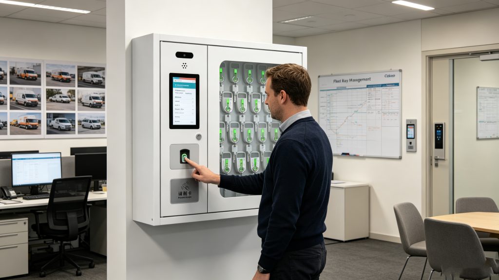 RFID Key Tags: How Smart RFID Key Management Improves Security, Accountability, and Operational Efficiency 1 Cykeo RFID key tags managing vehicle fleet keys