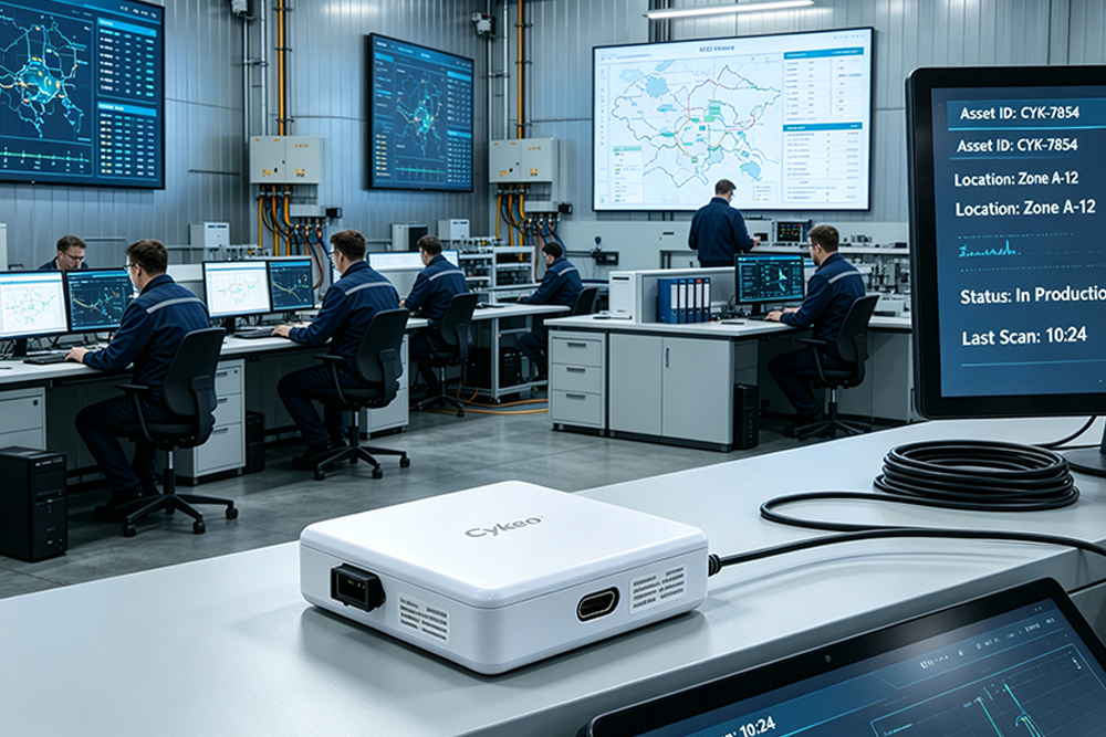 RFID Asset Tracking Manufacturing: How Manufacturers Achieve Complete Asset Visibility 2 Cykeo RFID manufacturing asset management dashboard
