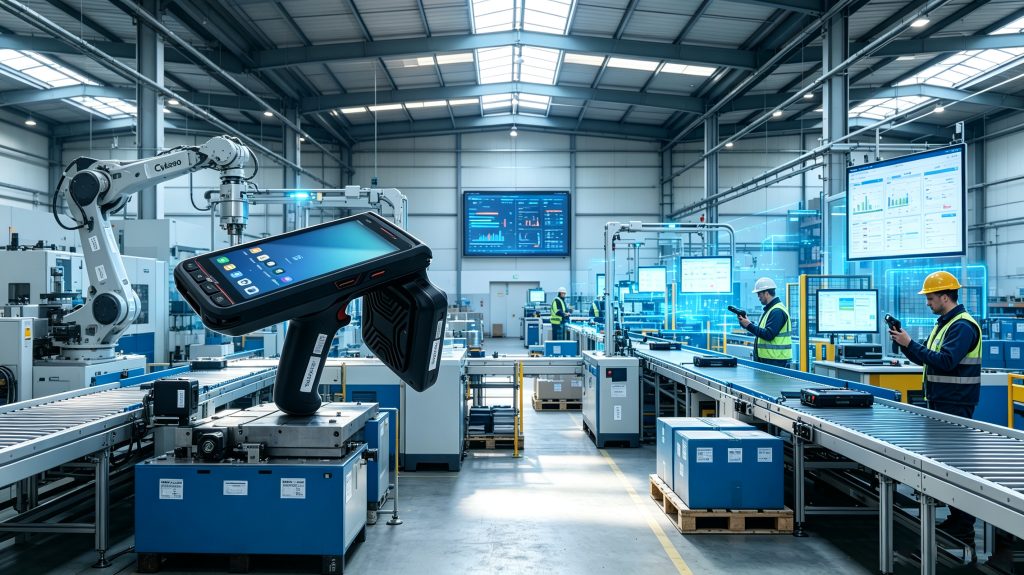 RFID Tags UHF: High-Performance Long-Range Identification Solutions for Modern Industries 2 Cykeo UHF RFID tags used for industrial asset tracking in a European factory