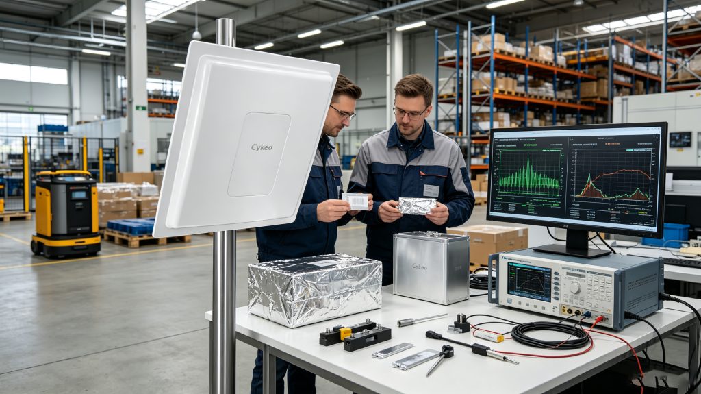 Does Tin Foil Block RFID? Understanding RFID Signal Blocking and Protection 2 Professional RFID shielding enclosure compared with aluminum foil blocking RFID signals in an industrial environment