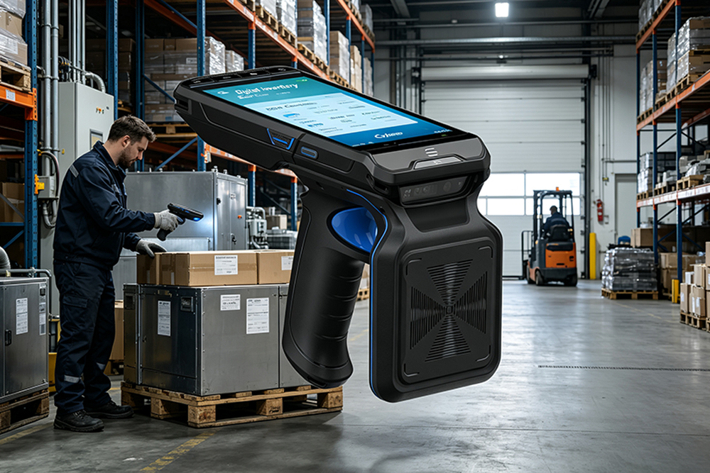 RFID Handheld Reader Writer: Portable RFID Scan...