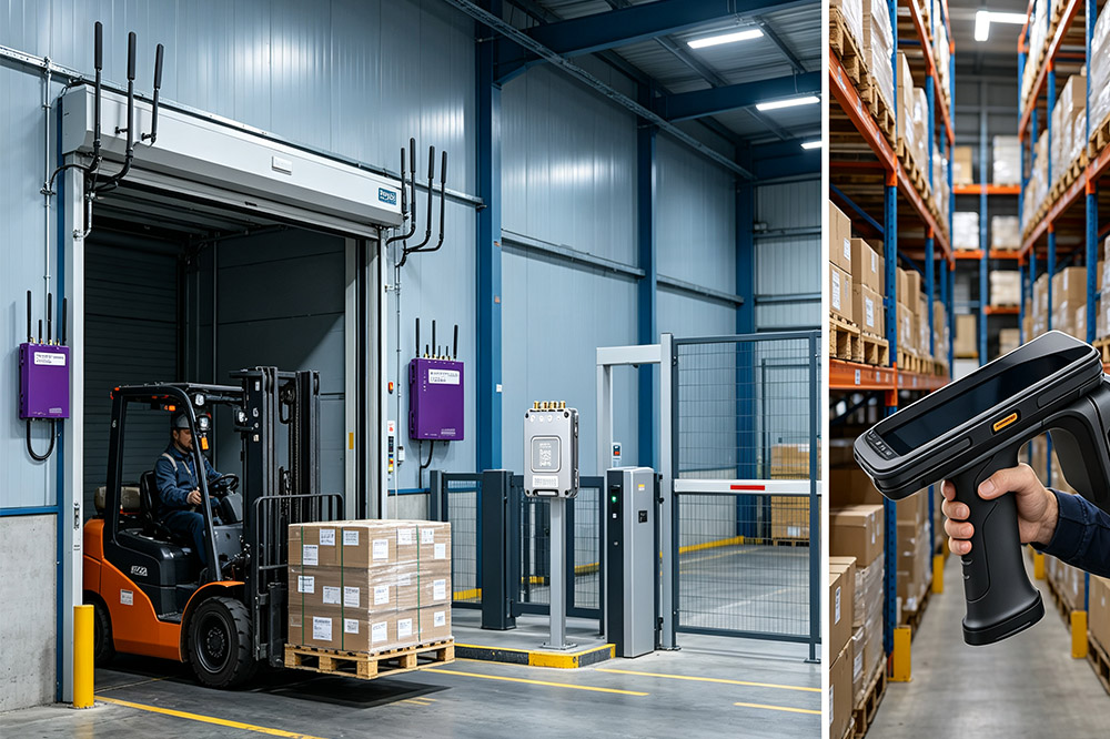 Comparison of fixed, integrated, and handheld RFID readers in industrial warehouse automation system