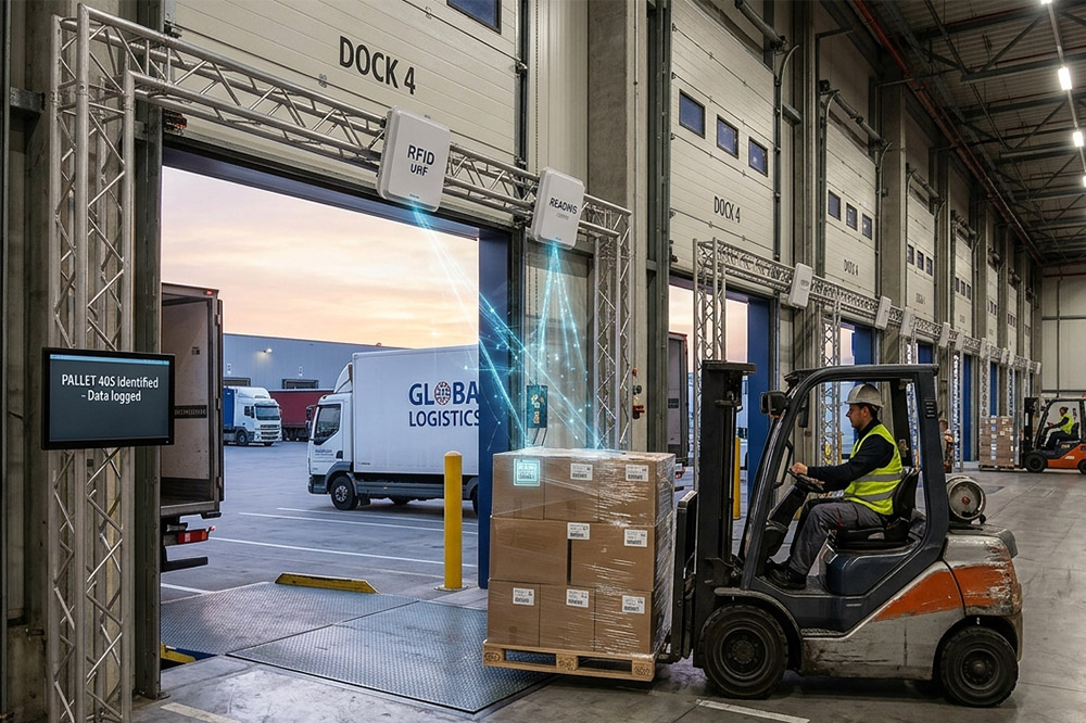 RFID Project Case Studies: Every Industry Uses RFID a Little Differently 1 RFID warehouse and logistics project case using fixed RFID readers