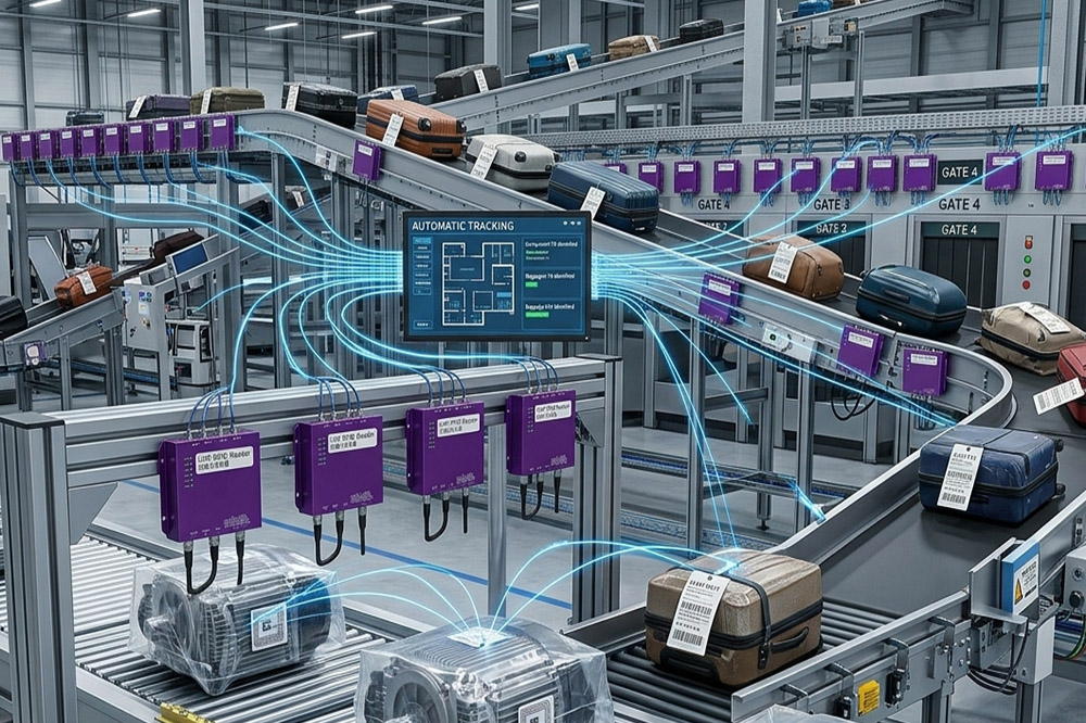 RFID Project Case Studies: Every Industry Uses RFID a Little Differently 3 RFID factory automation and airport baggage tracking case study