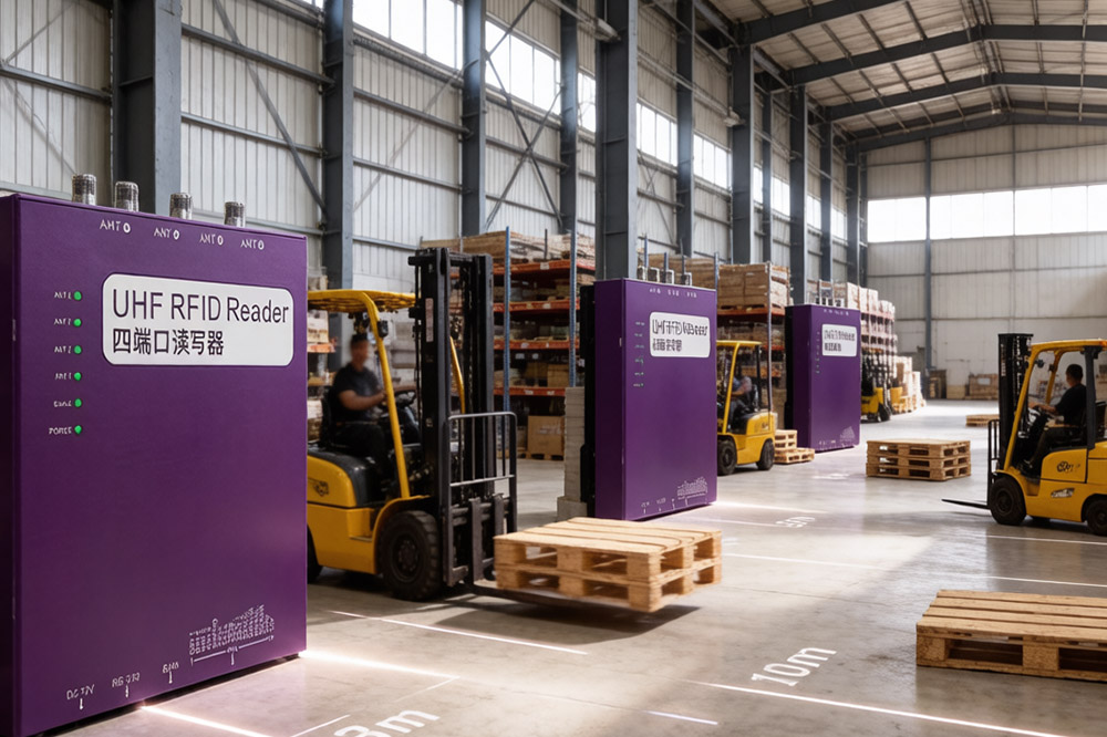 How Far Can a Passive RFID Reader Read? 1 Comparison of passive RFID reader read distances in a warehouse