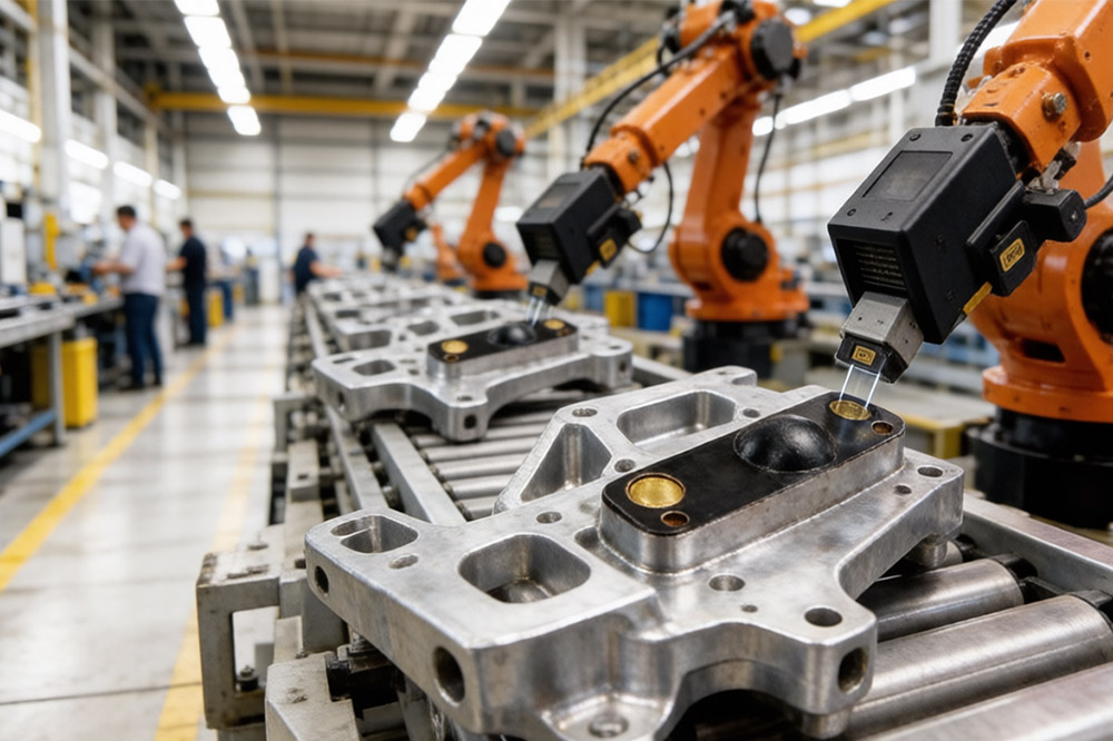 Can RFID Read Through Metal? Not Exactly, but There's a Better Solution 2 RFID system tracking metal parts on an automotive production line