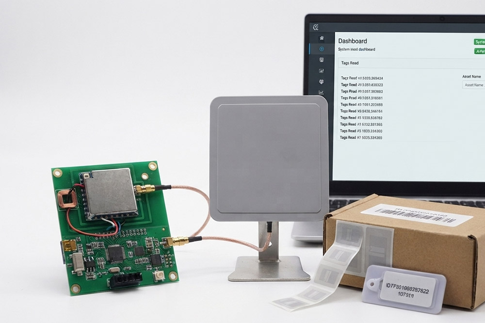 How to Choose the Right RFID Reader for Your RFID Project 2 RFID reader antenna tag and software system integration