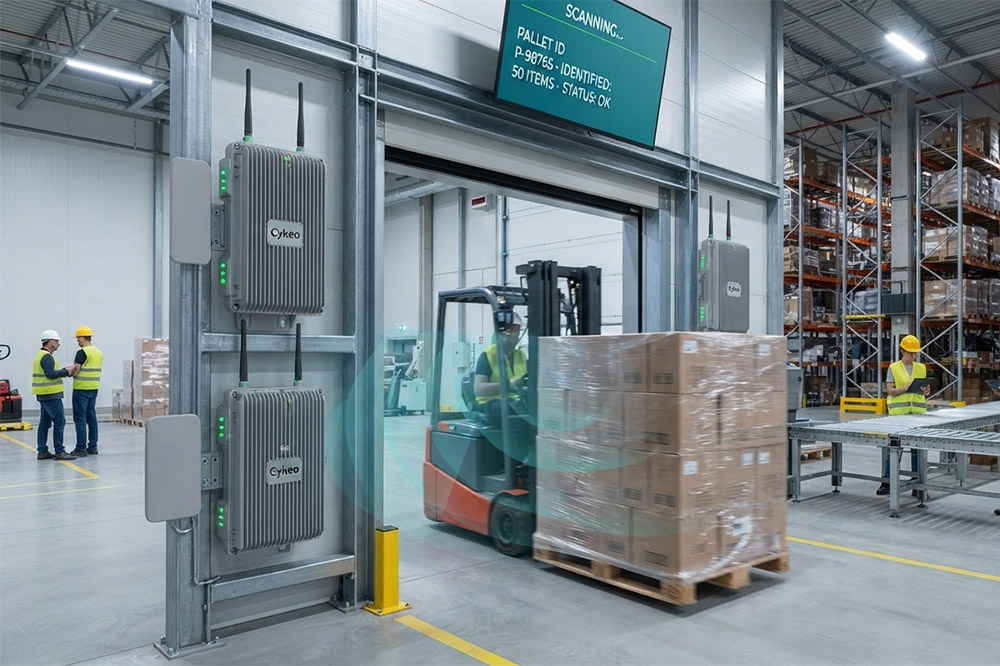Best Long Range RFID Scanner for Warehouse Inventory Automation and Asset Tracking 1 Long range RFID scanner for warehouse entrance inventory tracking
