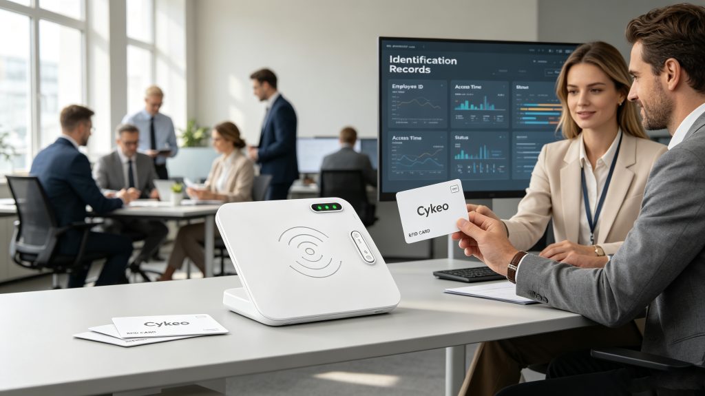 what is a rfid card: Complete Guide to RFID Card Technology and Applications 1 Cykeo RFID card and reader system used for smart identification in a European enterprise environment
