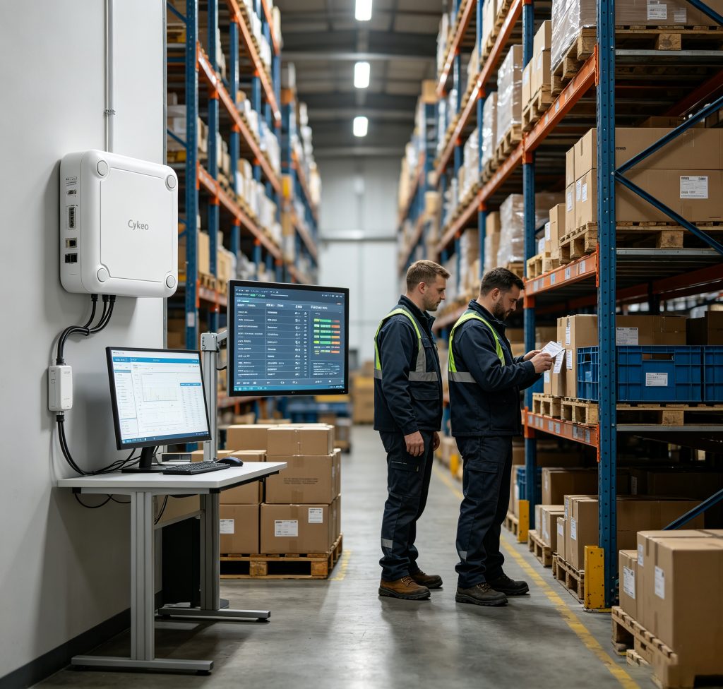 supply asset tracking system for Real-Time RFID Supply Management and Asset Visibility 1 Cykeo supply asset tracking system using RFID technology for warehouse inventory management