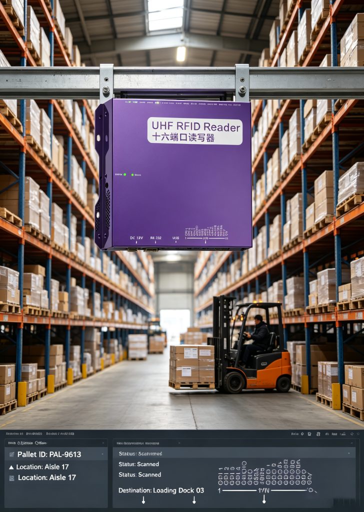 RFID for Asset Tracking Solutions: How Businesses Achieve Real-Time Asset Visibility with RFID 2 Cykeo RFID asset tracking inside European warehouse