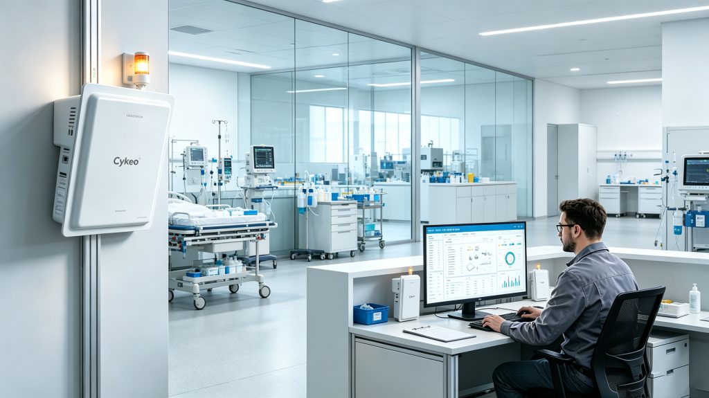how to build rfid tracking system with Cykeo RFID reader for hospital asset tracking