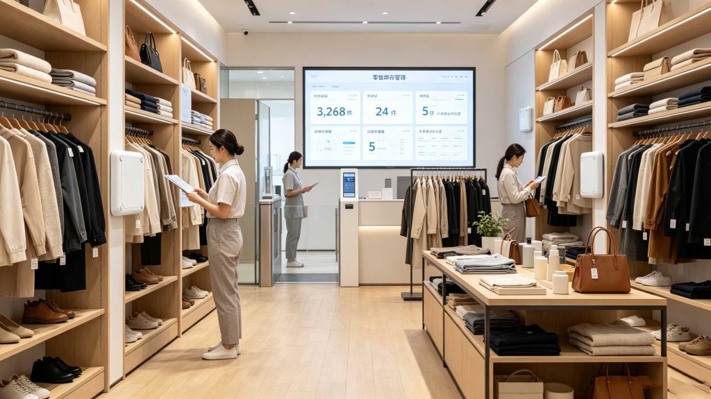 Can RFID Chips Be Tracked: How RFID Identification Enables Smart Tracking 2 Retail store using RFID chips and readers for product tracking and inventory visibility