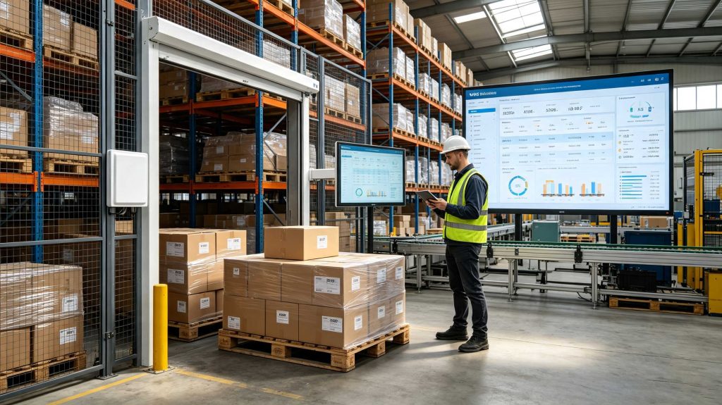 what is rfid inventory management: A Complete Guide to Automated Inventory Control 2 RFID inventory management architecture showing tags, readers, middleware and warehouse software integration