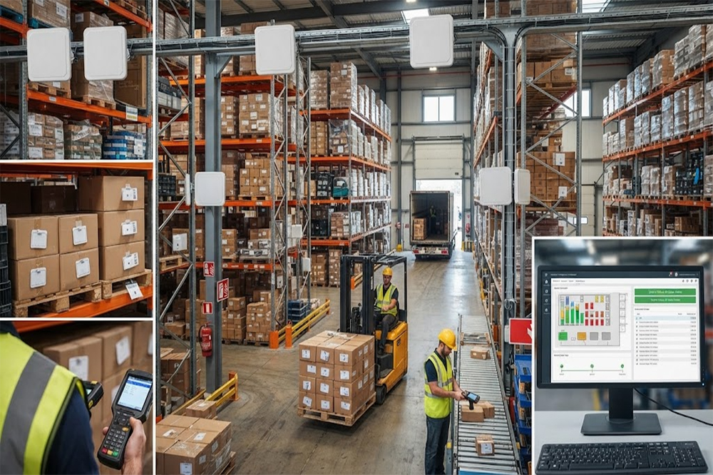 Long Range RFID Scanner for Warehouse Inventory... Long Range RFID Scanner for Warehouse Inventory...