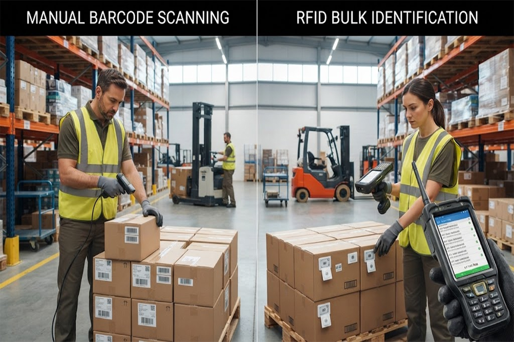 Long Range RFID Scanner vs. Barcode Scanner: Wh... Long Range RFID Scanner vs. Barcode Scanner: Wh...