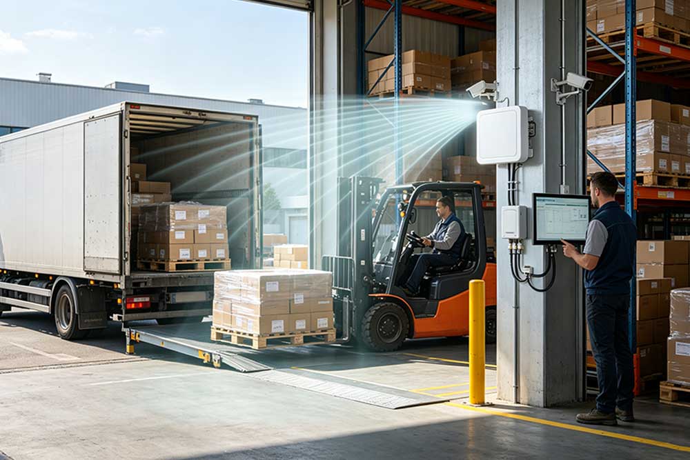how does rfid enable faster dock-to-stock proce...