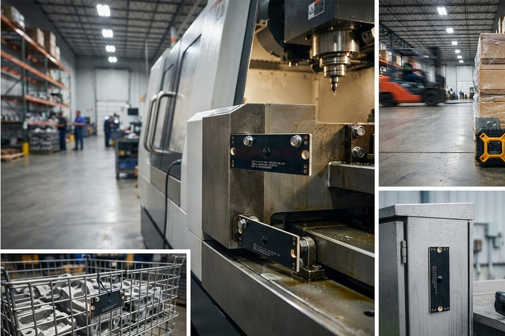 Industrial RFID hard tags for equipment tracking