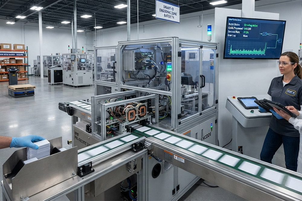 How to Program RFID Cards: What Businesses Need to Know Before Starting Project 3 Automatic RFID card programming production line for wholesale projects