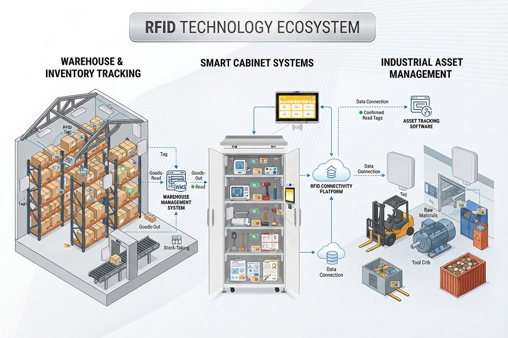 How to Choose RFID Antenna Manufacturer for Bulk Orders and OEM Projects 4 RFID antenna solutions for warehouse, factory and smart cabinet applications