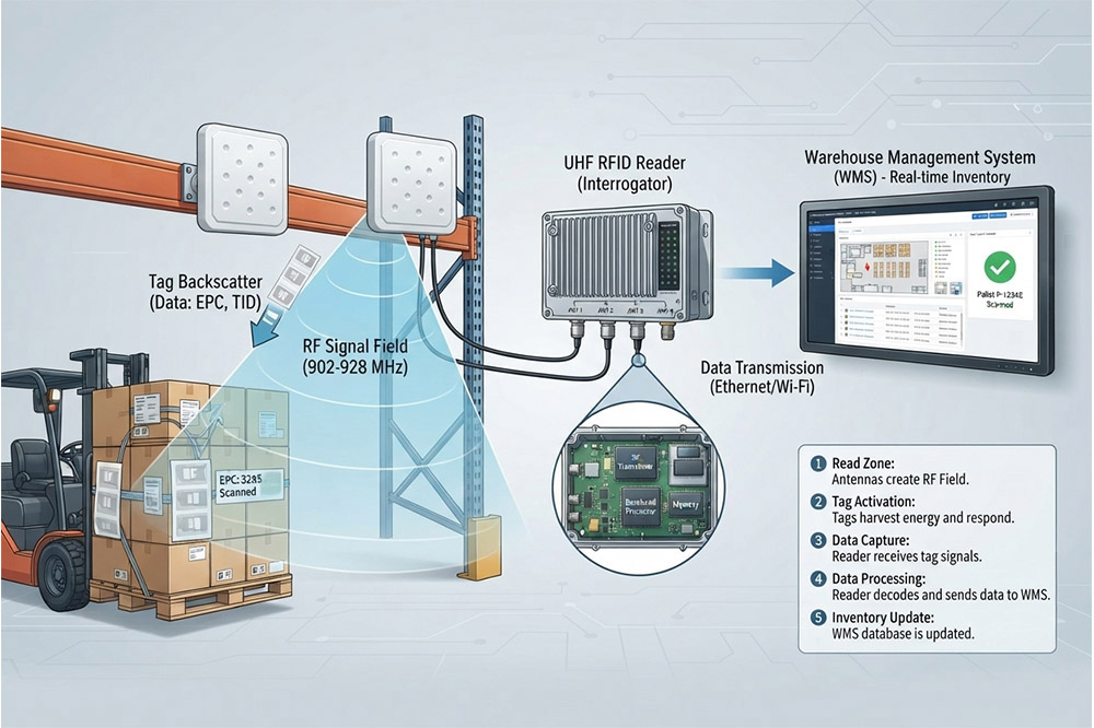 Long Range RFID Scanner: A Practical Guide for Industrial RFID Solutions and Bulk Projects 1 How long range RFID scanner reads multiple RFID tags in warehouse systems