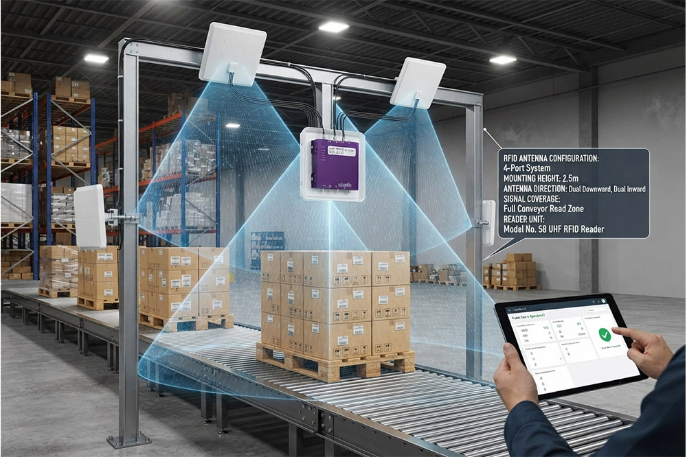 How Far Can Long Range RFID Scanner Read? Real Factors That Affect RFID Reading Distance 2 Proper RFID antenna installation to improve long range scanner coverage