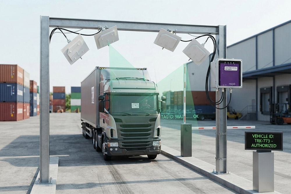 Long Range RFID Scanner for Vehicle Tracking: A Practical Guide for Logistics and Access Control Projects 1 Long range RFID scanner system for logistics vehicle management