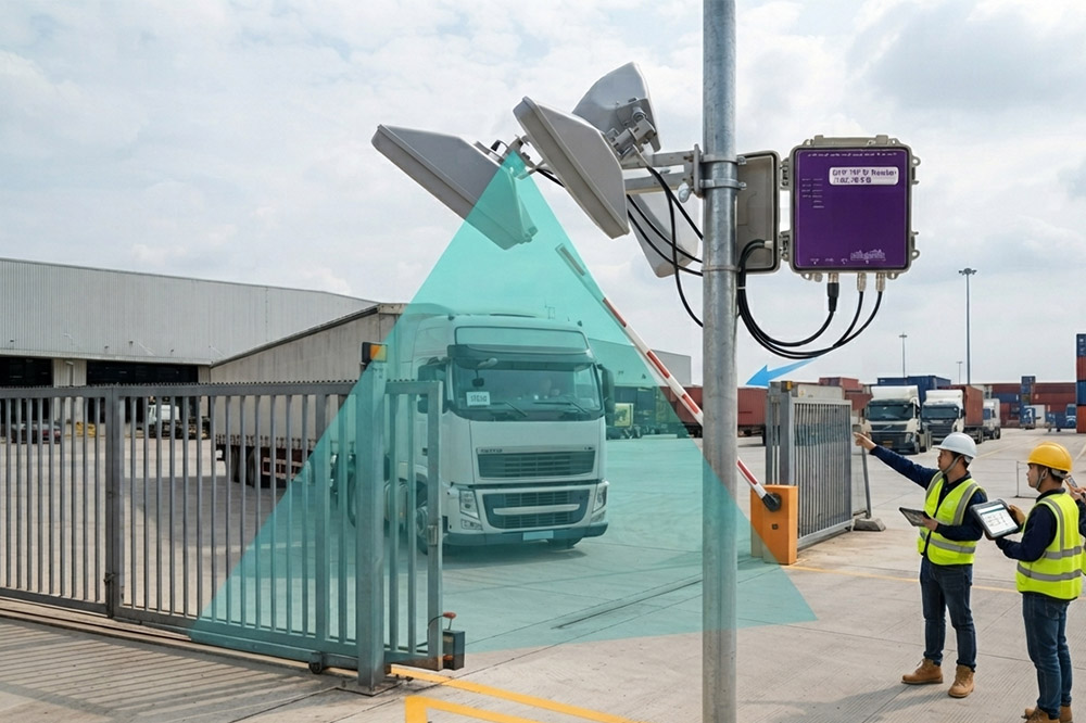 Long Range RFID Scanner for Vehicle Tracking: A Practical Guide for Logistics and Access Control Projects 3 Outdoor long range RFID scanner installation for vehicle tracking