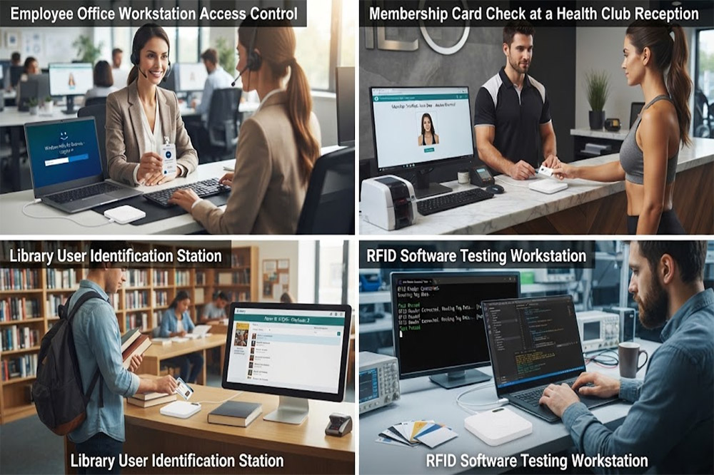 USB RFID Card Reader: What Should You Look For Before Buying? 3 One Reader, Different Business Applications
