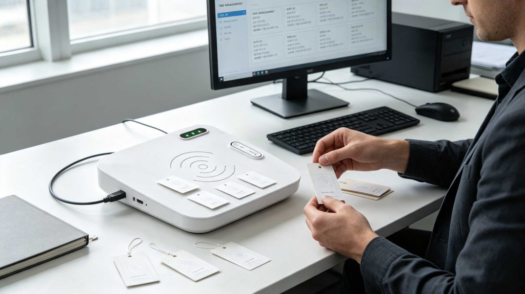 Desktop RFID Reader for Batch Tag Encoding
