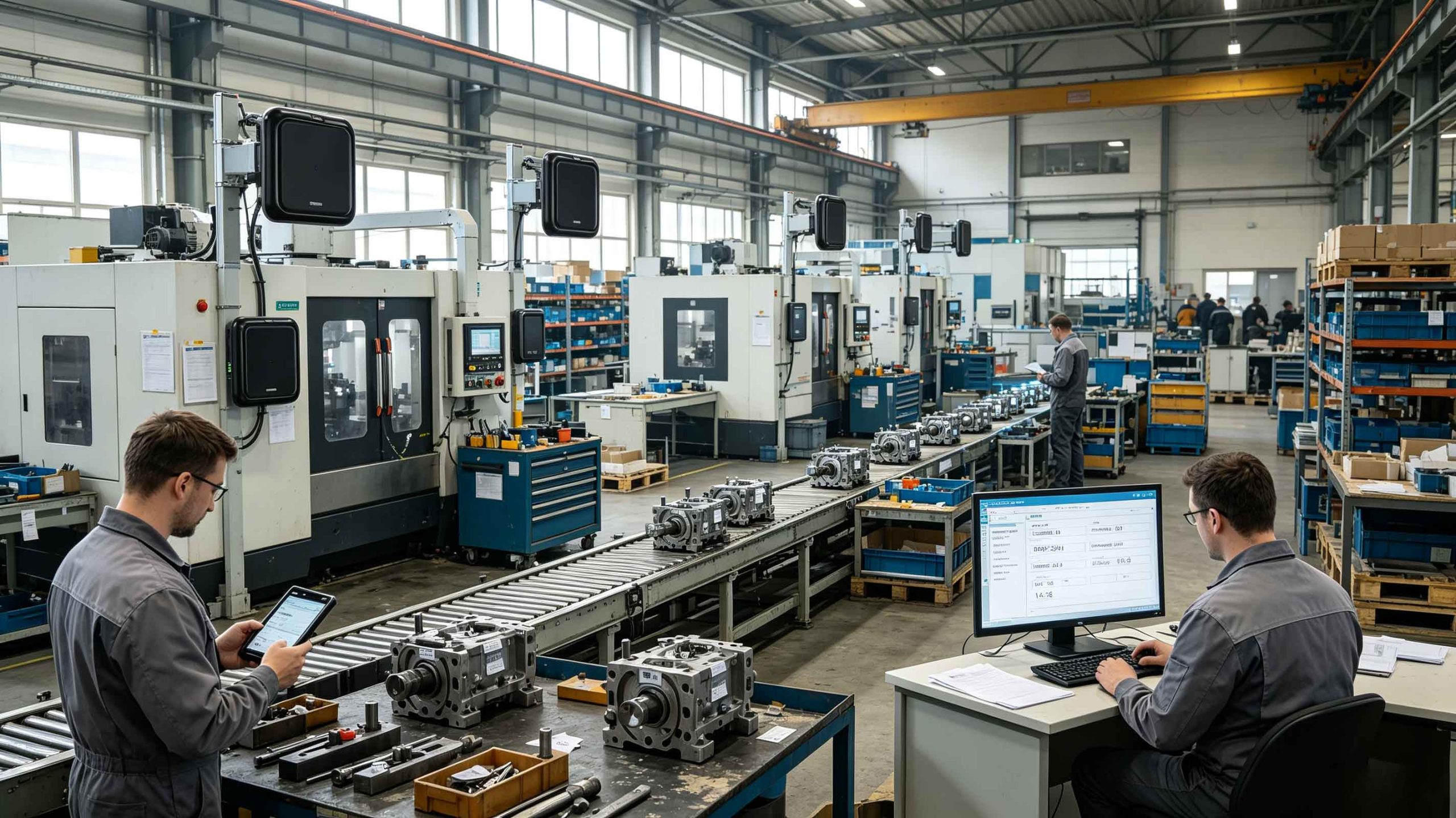 was ist rfid: Understanding RFID Technology and UHF Identification Systems 2 European manufacturing facility using UHF RFID readers for production and asset tracking