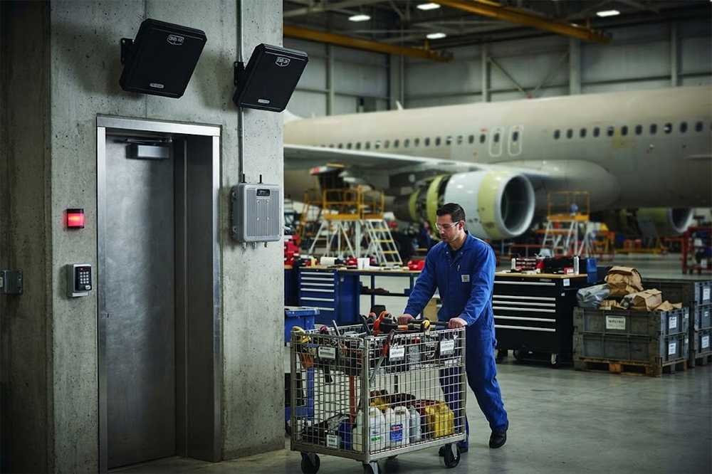 Long Range RFID Scanner for Aerospace Manufactu...