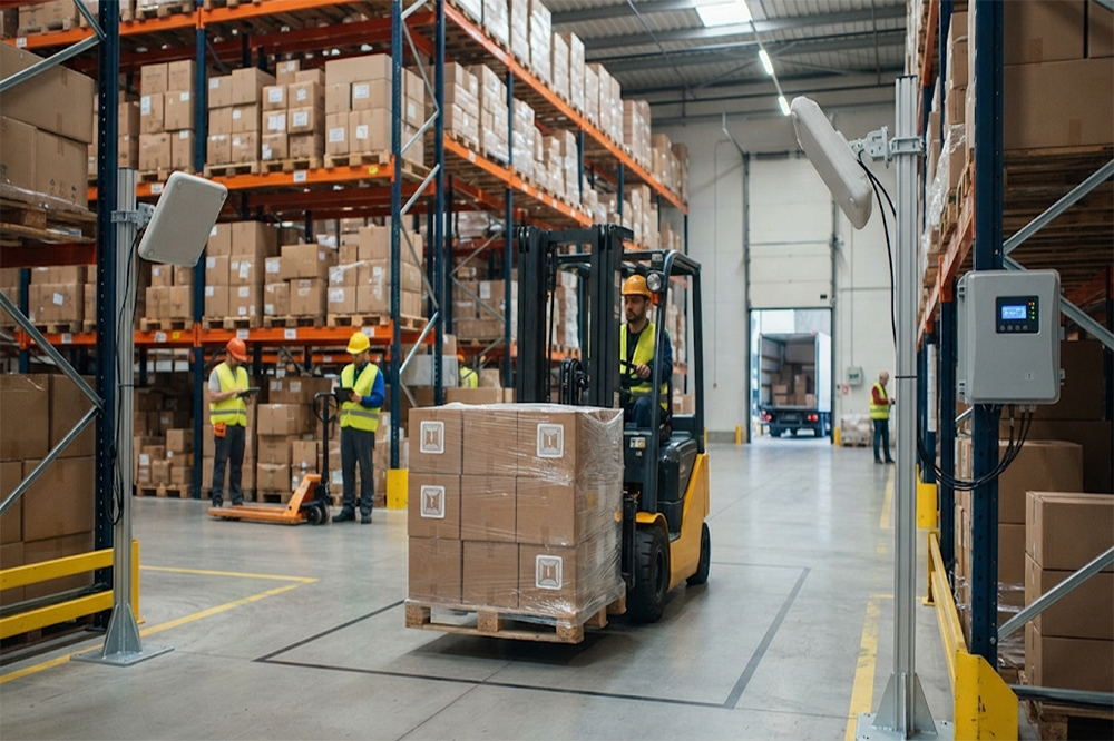 Long Range RFID Scanner for Pallet Tracking: Ho...