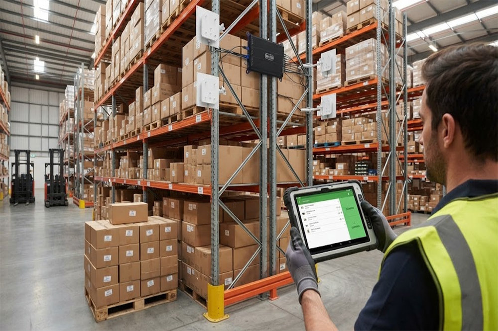Long Range RFID Scanner for Warehouse Inventory... Long Range RFID Scanner for Warehouse Inventory...