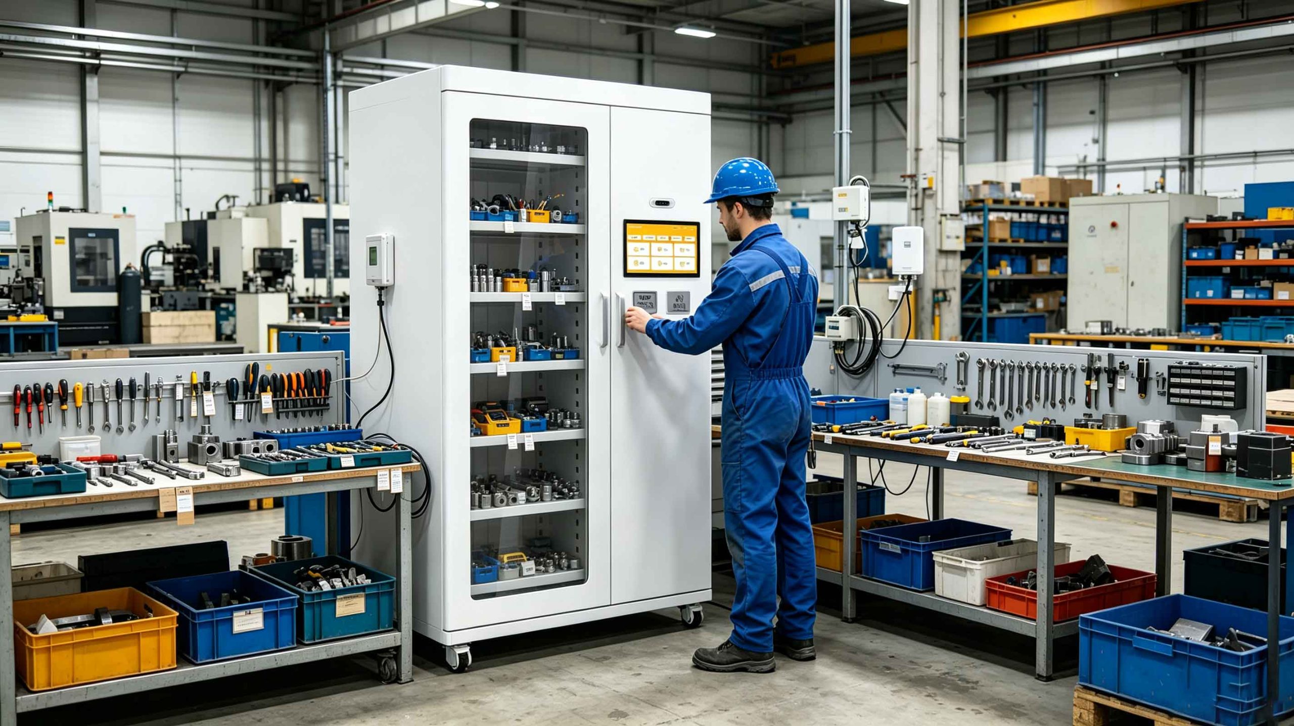 what can rfid tags be used for 2 RFID tagged tools and equipment tracked inside a European manufacturing facility