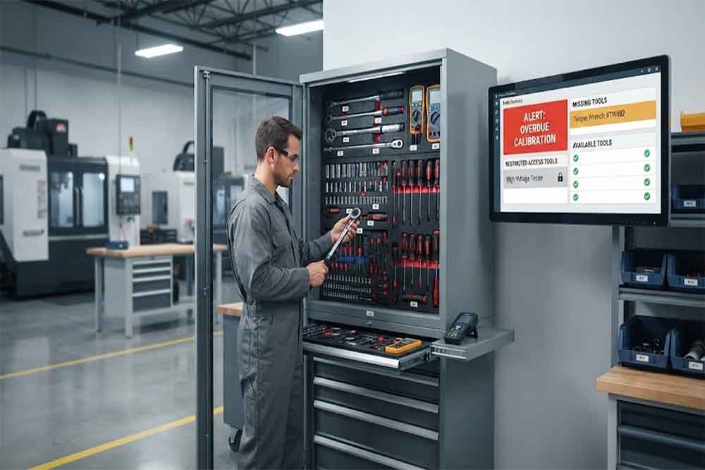 RFID Tool Cabinet Alerts and Notifications: Man...