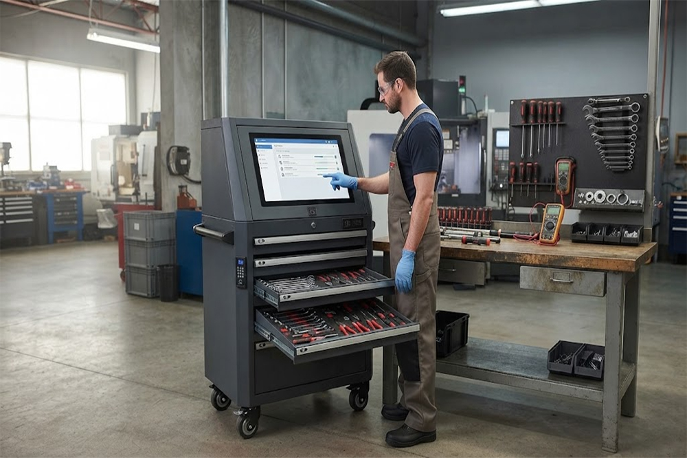 RFID Tool Cabinet Benefits for Workshops and In...