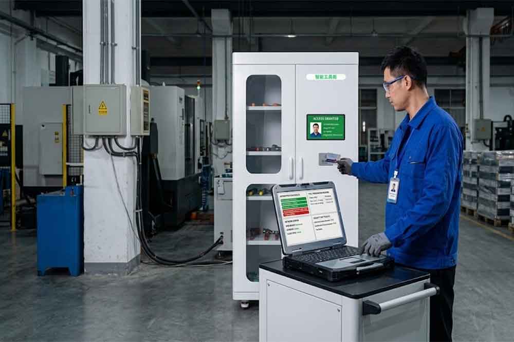 RFID tool cabinet security testing before deployment