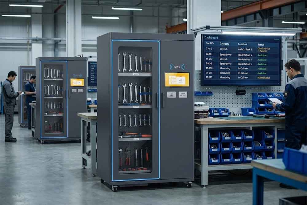 RFID Tool Cabinet for Tool Standardization: Bui... RFID Tool Cabinet for Tool Standardization: Bui...