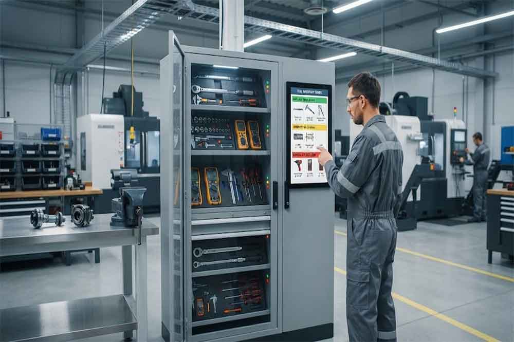RFID Tool Cabinet Tool Reservation and Availabi...