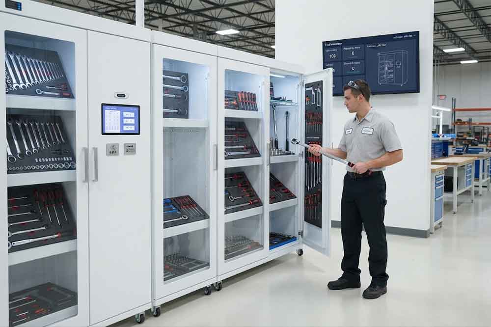 RFID Tool Cabinet for Tool Crib Management: Sma...