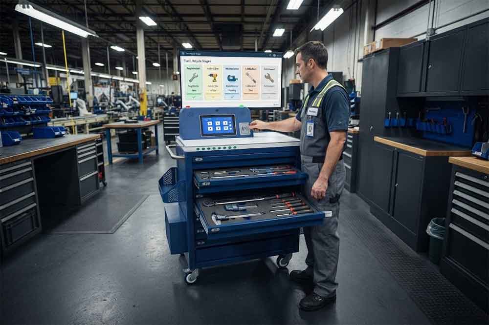 RFID Tool Cabinet for Tool Lifecycle Management...
