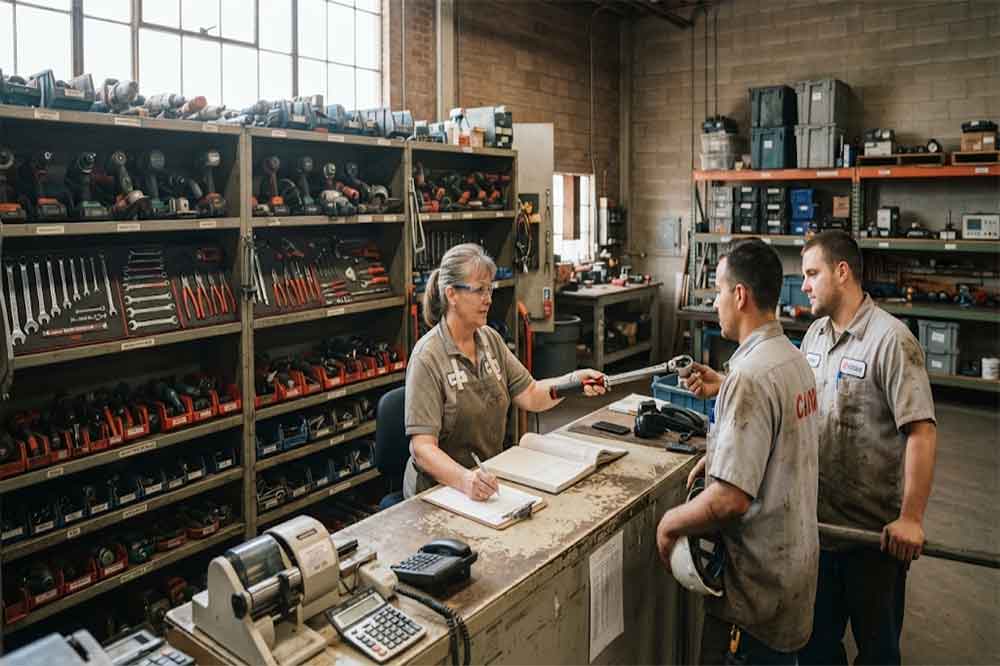 RFID Tool Cabinet for Tool Crib Management: Smarter Tool Room Operations 1 Manual tool crib checkout and inventory workflow