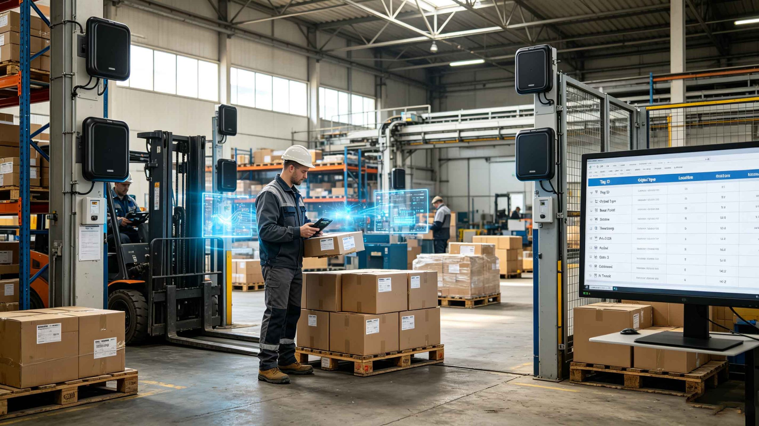 was ist rfid: Understanding RFID Technology and UHF Identification Systems 1 European warehouse using UHF RFID readers and tagged inventory for automated identification